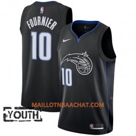 Maillot NBA Orlando Magic Evan Fournier 10 2018-19 Nike City Edition Noir Swingman - Enfant